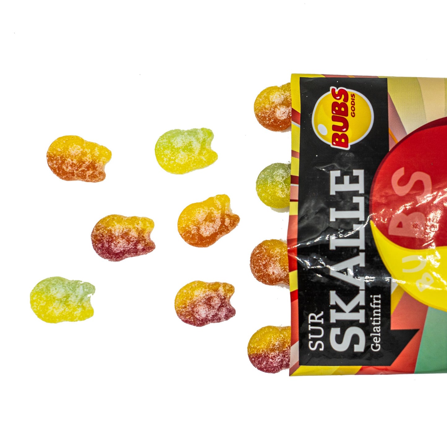 BUBS Sour Mini Skulls