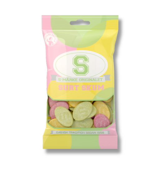 S-Märke Sour Foam Ovals