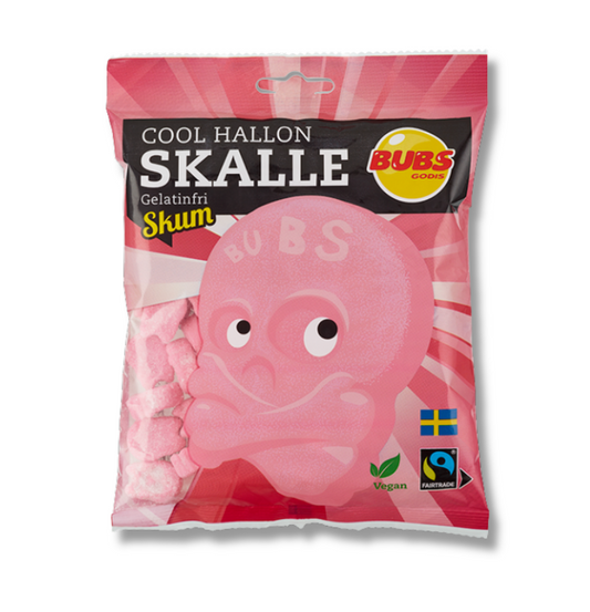 BUBS Cool Raspberry Skulls