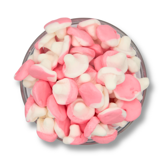 Strawberry Vanilla Mushrooms